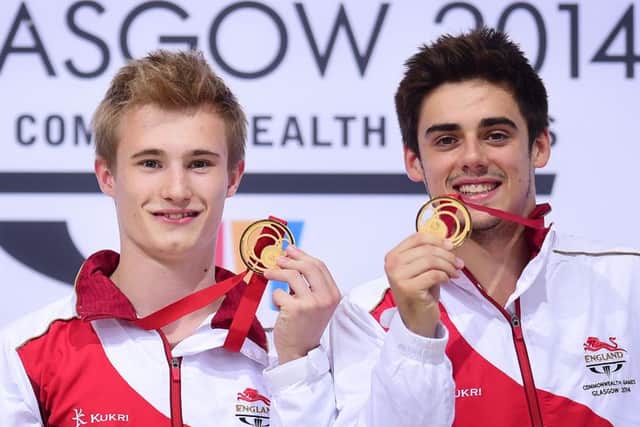 Laugher and Mears won gold together at the 2014 Commonwealth Games