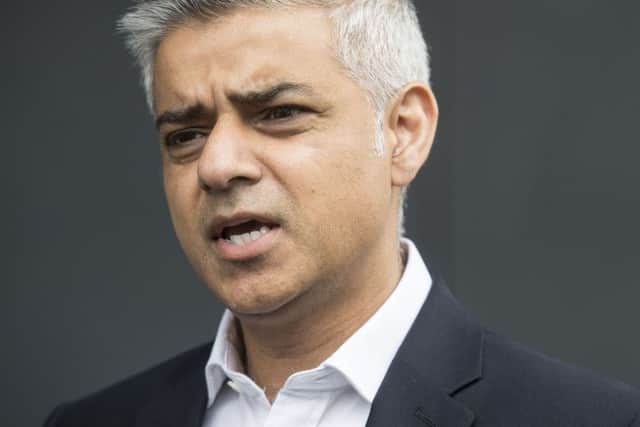 Mayor of London Sadiq Khan.