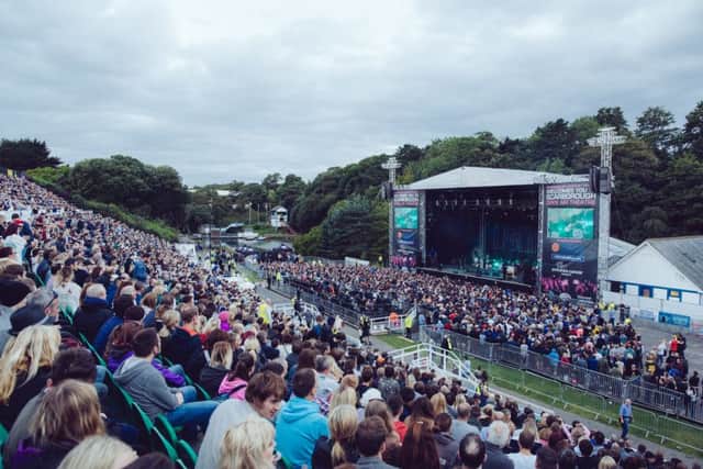 Noel Gallagher's High Flying Birds drew a large audience to Scarborough Open Air theatre. Picture: Cuffe & Taylor