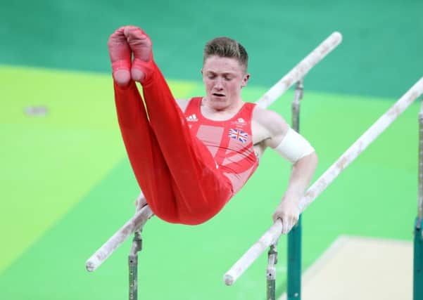 Great Britain's Nile Wilson during the Men's Artistic Gymnastic final at the Rio Olympic Arena on the third day of the Rio Olympics Games, Brazil