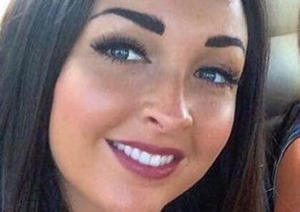 Laurie Jay Balfour, 24, from Doncaster is in a critical condition in Greece after a 15 stone gas cannister fell on her. Picture: Ross Parry Agency