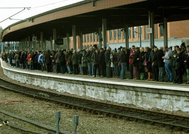 Thousands flocked to York to witness the arrival of the Flying Scotsman, but plans to scale back the station's travel centre have not been universally welcomed.