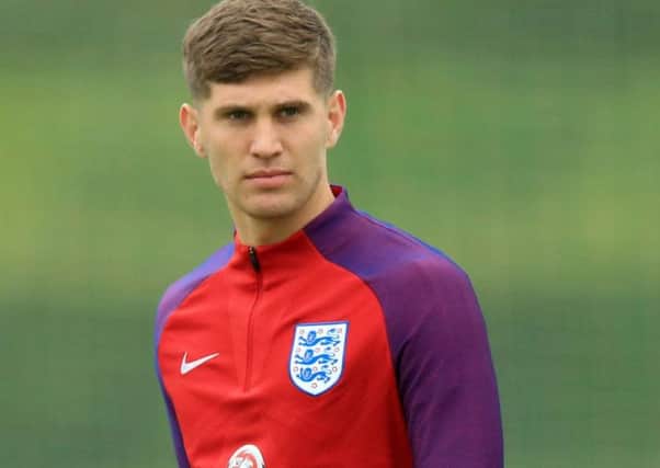 John Stones has become the second most expensive defender in history after joining Man City for Â£47.5m. (PA).