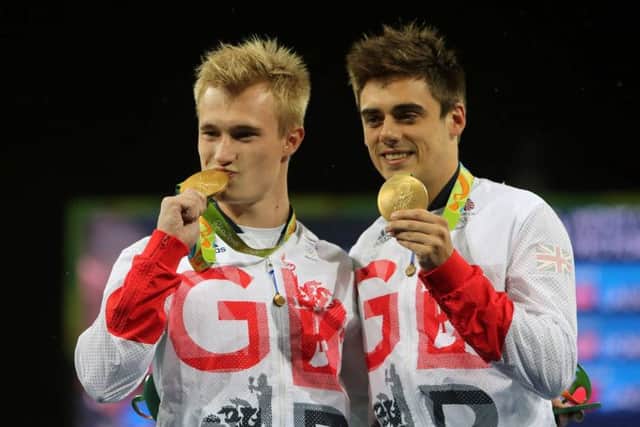 Jack Laugher and Chris Mears.