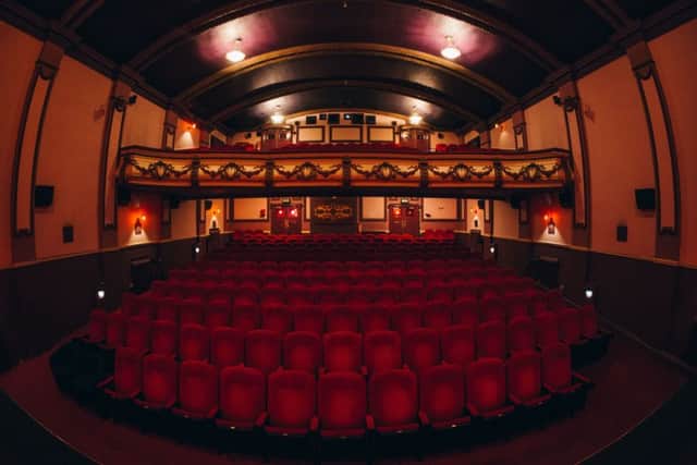 The auditorium in the Hyde Park Picture House, in Leeds
