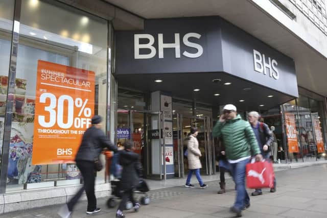 BHS's flagship Oxford Street store which will close on Saturday