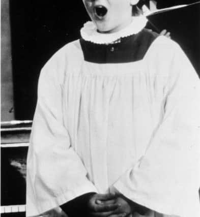 Welsh choirboy Aled Jones in 1986.