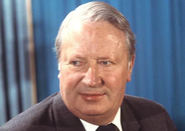 Edward Heath: His 1970s government was hit by industrial and economic turmoil. Credit: PA.