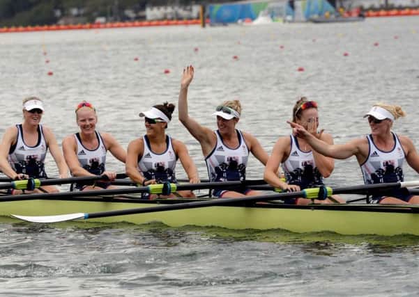 Zoe Lee stroked the British boat to heat victory (Photo: PA)