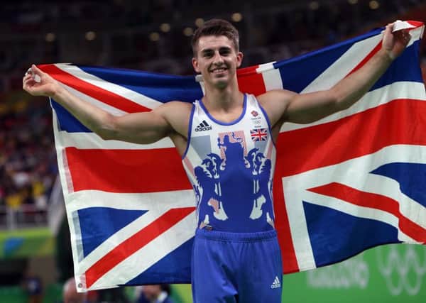 Max Whitlock is Britain's first ever gold medal winner in gymnastics.