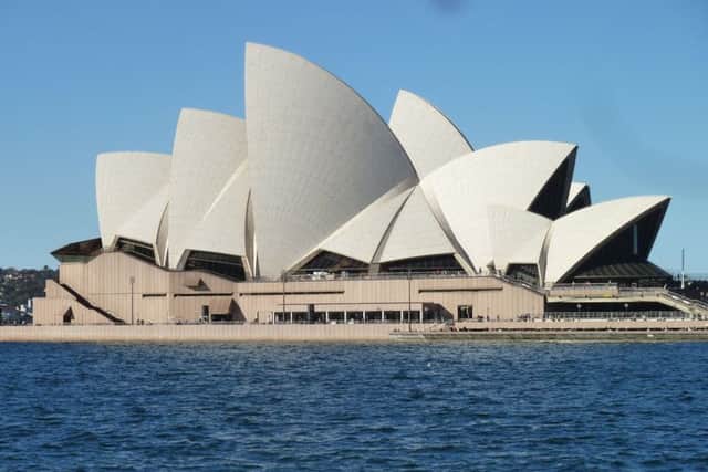 Sydney Opera House - a cultural World Heritage Site - and one of the most recognisable.