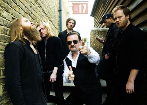 On the road: Ricky Gervais as alter-ego David Brent.
