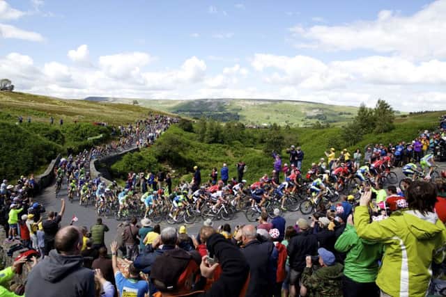 Tour de France 2014 Grand Depart - Stage 1, Leeds to Harrogate - Yorkshire, England - 
Grinston Moor, Yokshire Dales.