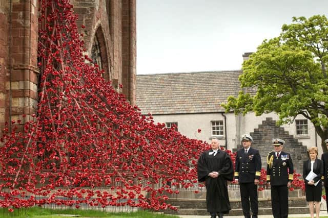 A memorial service in Orkney in May this year to mark the centenary of the Battle of Jutland. ( James Glossop/The Times/PA Wire