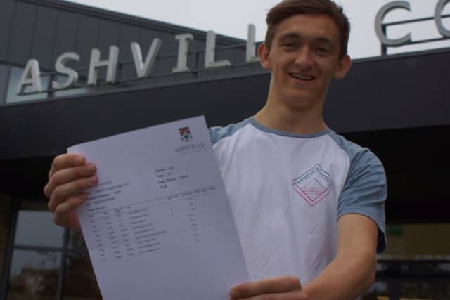Ed Keen who achieved three A*s