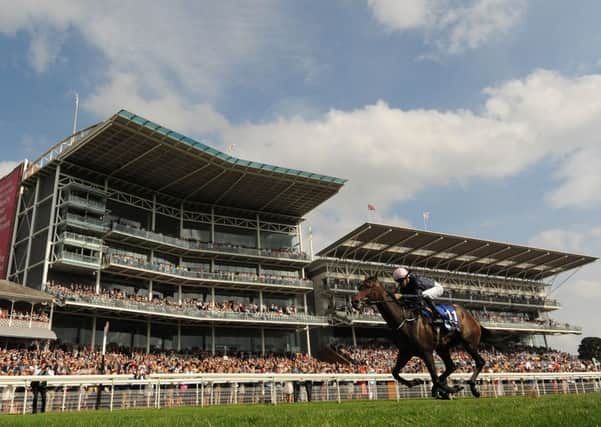 Seventh Heaven ridden by Colm O'Donoghue wins the Darley Yorkshire Oaks during day two of the Ebor Festival at York. Picture: Anna Gowthorpe/PA.