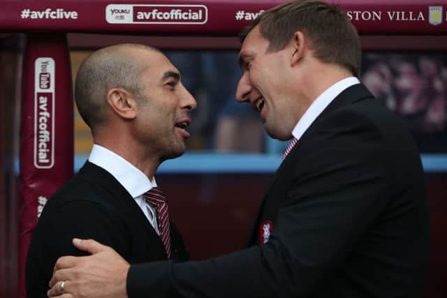 PLEASED: Rotherham United manager Alan Stubbs, right. Picture: Nick Potts/PA.