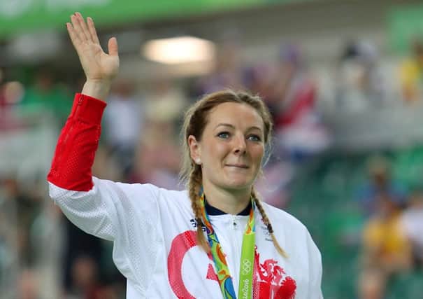 Yorkshire's Katy Marchant won a bronze medal at the Rio Olympics just three years after taking up track cycling. (Picture: PA).