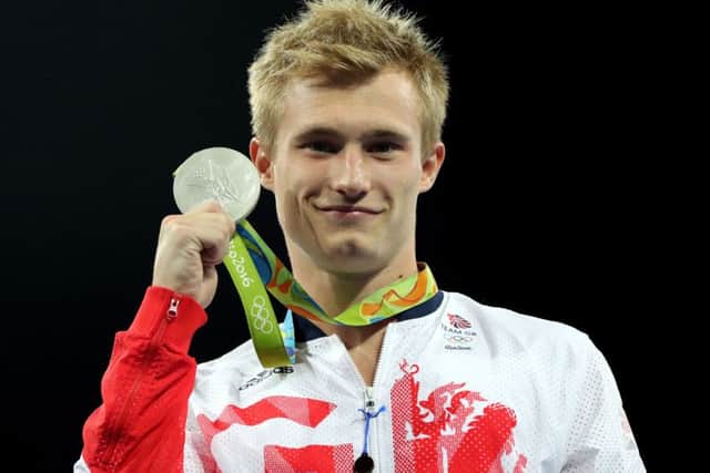 Yorkshire's Jack Laugher won a silver medal in the men's three metres springboard. (Picture: PA)