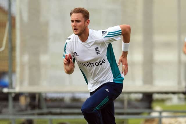 England's Stuart Broad is absent from the Notts line up Picture: Adam Davy/PA.