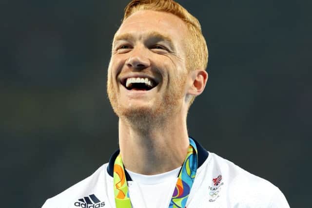 Olympian Greg Rutherford has joined the line-up of Strictly Come Dancing. Image: Martin Rickett/PA Wire.