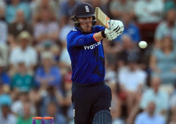 Jason Roy overcame a dizzy spell to help England to an opening victory over Pakistan. (Picture: PA)