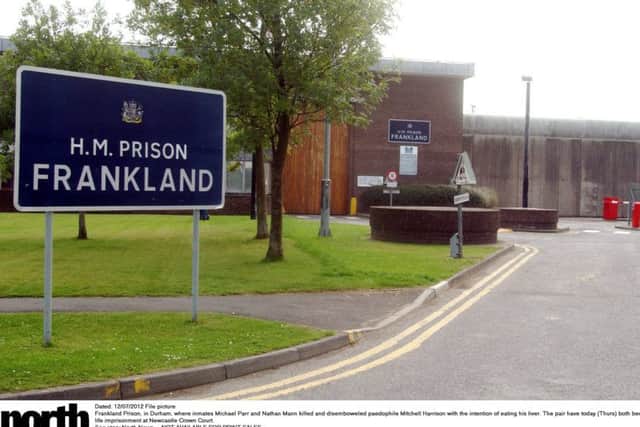Frankland Prison, in Durham, where the Yorkshire Ripper has reportedly been moved