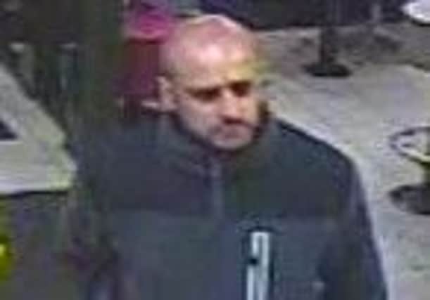 This is the man police want to trace after a sexual assault in Bradford.