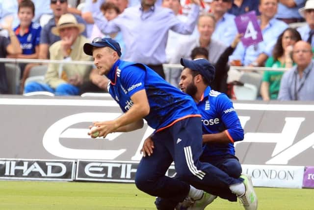 Root clashed with Adil Rashid in the field (PA)
