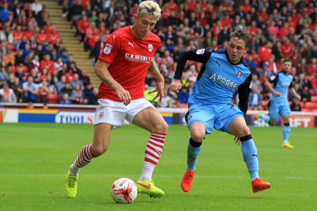 Angus MacDonald made a fine debut in central defence for Barnsley as Alfie Mawson finalised a move to Swansea (Picture: Chris Etchells).