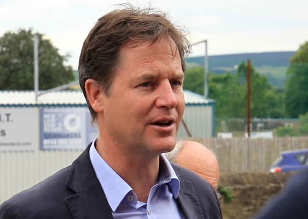 Nick Clegg is backing the new Open Britain group