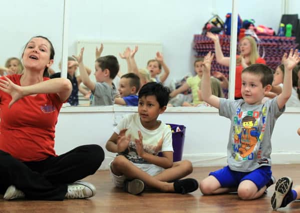 Dramarama: Youngsters taking part in a drama worksop in Sheffield. Photo: Chris Etchells