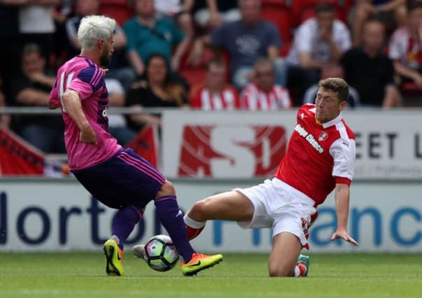 Rotherham United's Richie Smallwood, right, is on his way to Scunthorpe United. Picture: Simon Cooper/PA.