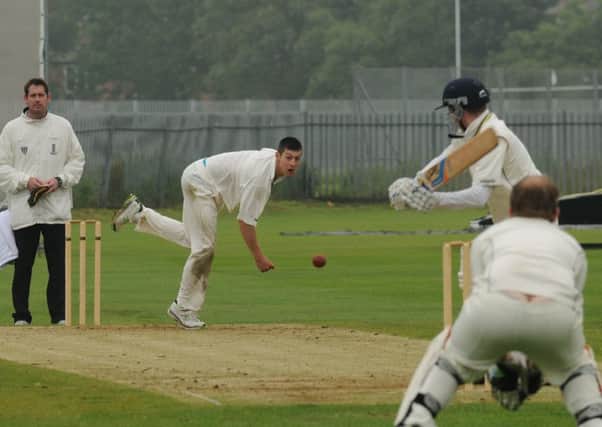 Sessay who will be in action at Lord's this weekend bowling against Bridlington's Sam Edmundson.