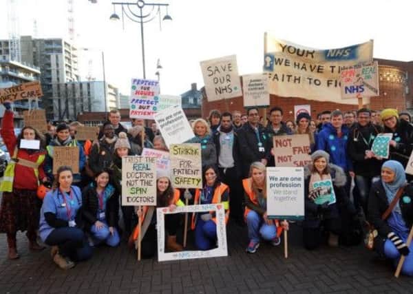 Junior doctors have announced five days of strike action