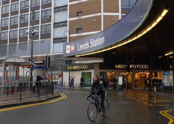 The New Station Road approach to Leeds station could be improved
