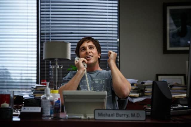 Christian Bale plays Michael Burry in the hit film The Big Short.  PA Photo/Paramount