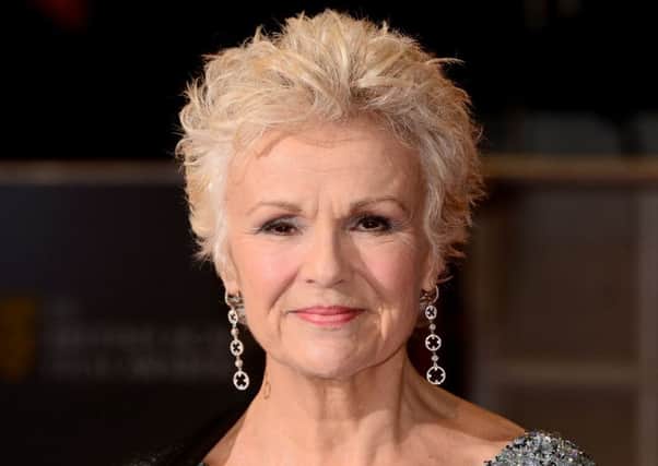Julie Walters, who wants ministers to omit refuges from a housing benefit cap.  Pic: Dominic Lipinski/PA Wire