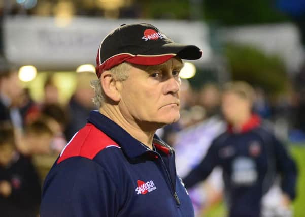 TOUGH START: Doncaster Knights' director of rugby, Clive Griffiths. Picture: Scott Merrylees