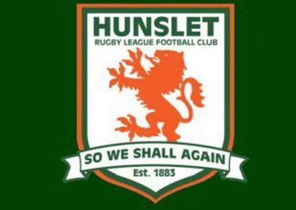 Hunslet's new club crest.