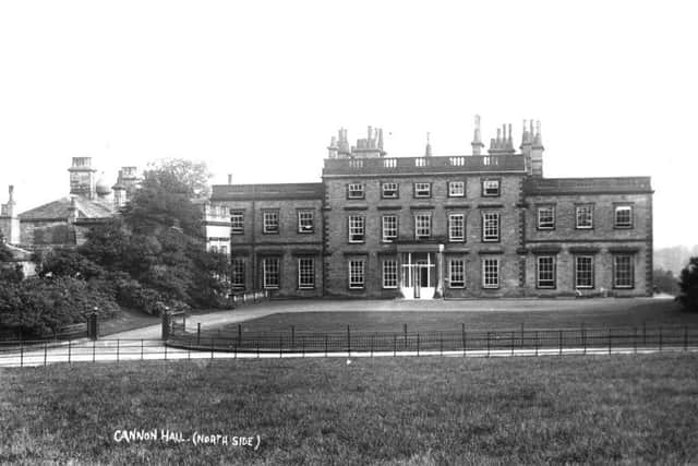 Cannon Hall north side about 1903
