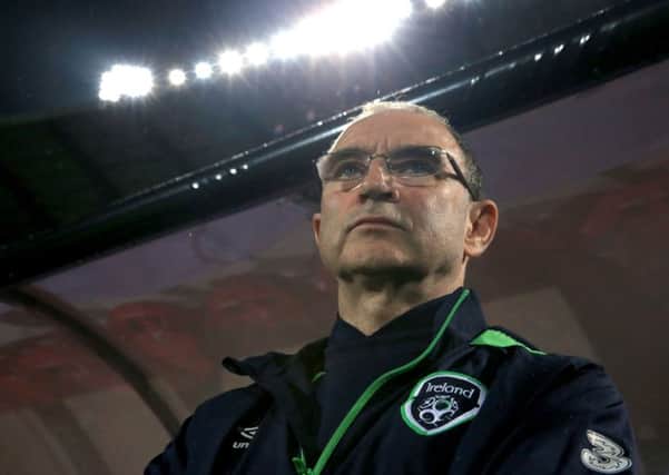 Republic of Ireland manager Martin O'Neill was coy about the link to Hull City (Picture: PA).