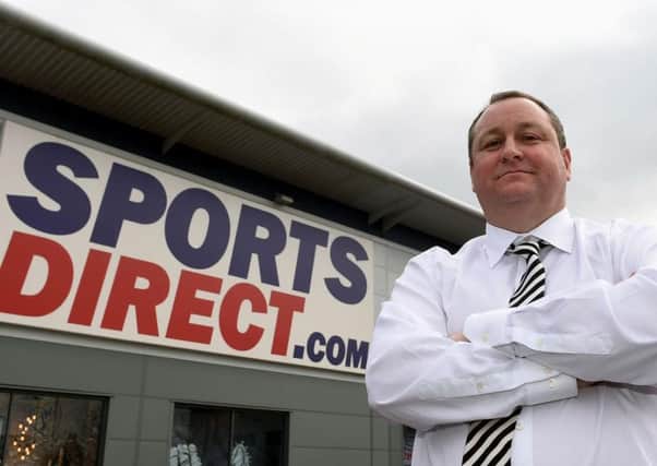 Sports Direct founder Mike Ashley.