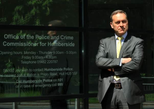 Police and Crime Commissioner for Humberside Keith Hunter