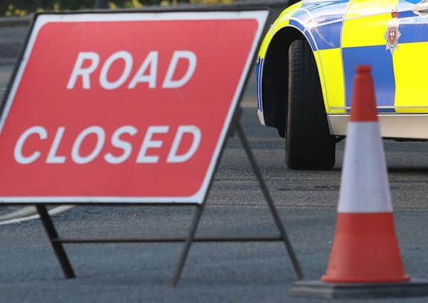 A major route into Wakefield has been closed following an accident.