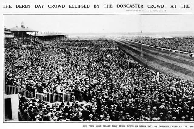 The St Leger's popularity was at its peak just after the First World War.