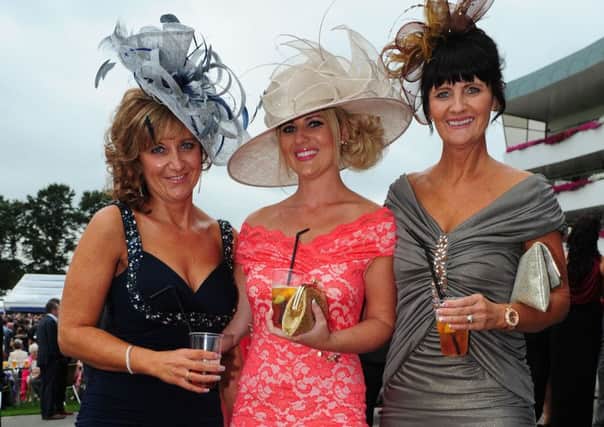 Ladies Day at the St Leger is a highlight of Doncaster's social calendar: Anna Gowthorpe/PA Wire
