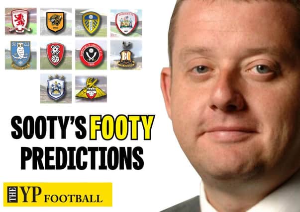 Richard Sutcliffe's football predictions