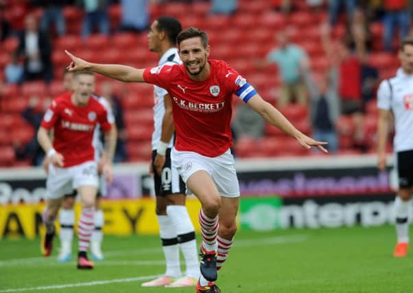 IN THE MIX: Barnsley's Conor Hourihane.
 Picture: Jonathan Gawthorpe