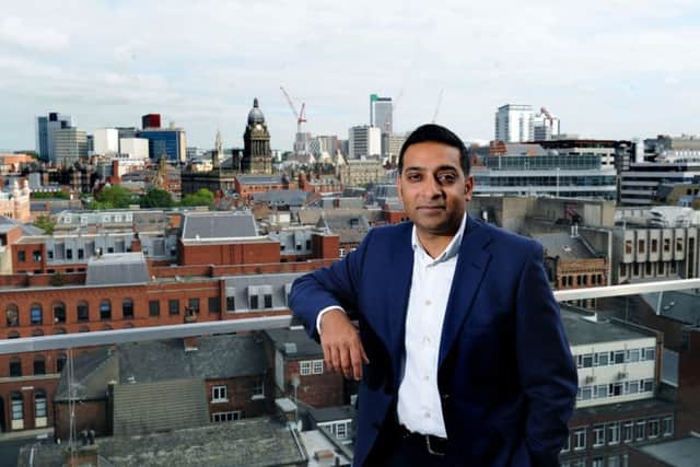 Arif Ahmad PwC Leeds office senior partner, pictured in their new offices.7th September 2016.Picture : Jonathan Gawthorpe